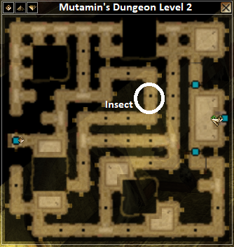 Mutamin Dungeon Lvl 2 Map
